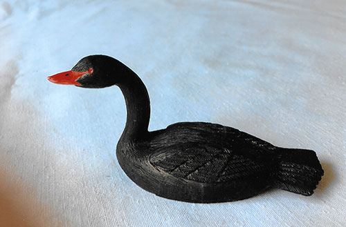Standing Tufted Puffin